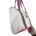 The Sak  White Green Pink Shoulder Tote Bag Photo 3