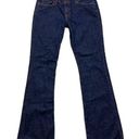 Abercrombie & Fitch  Emma Bootcut Denim Jeans Dark Blue Women’s Size 10L Low Rise Photo 0