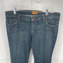 James Jeans  Women's Dry Aged Bootcut Low Rise Dark Wash Denim Blue Size 32 Photo 6