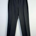 Lafayette 148  New York Italian Punto Milano Pant Charcoal Pull On Large Straight Photo 0