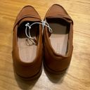 Old Navy NWT  Faux-Leather Penny Loafer Shoes in Medium Brown Photo 8