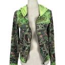 Maaji  Coastal Hills Yoga Athletic Green Zip Up Hoodie Lightweight Jacket Small Photo 12