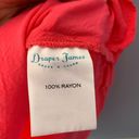 Draper James  Coral Sleeveless Top Photo 5