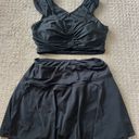 Black Athletic Matching Set Size M Photo 3