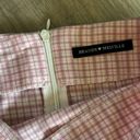 Brandy Melville  Pink Plaid High Waisted Skirt Photo 1