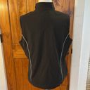 Chico's Chico’s Zenergy Black Vest Zip Up Lightweight Size 2 Athleisure Sporty Mock Neck Photo 2