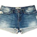 J Brand  Shorts 31 Womens Cutoff Mako Distressed Dark Wash Denim Photo 6