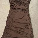 Tiger Mist Brown Mini Dress Photo 1