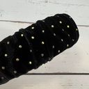 Lele Sadoughi NEW -  - Jet Dot Velvet Kelly Headband Photo 10