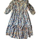 Joie  womens size XL Printed floral maxi dress tiered cute casual modest fall wed Photo 2