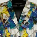 Elementz  Womens Blazer Jacket Collar Multicolor XL Photo 1