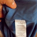 Lulus nwt  heart of marigold denim blue wrap maxi dress Photo 7