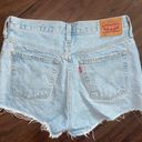 Levi's 501 High-Rise Denim Cut Off Shorts Photo 1