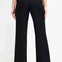 Loft Emory Wide Leg High Rise Trousers Black Size 4 W28 Career Dress Pants Photo 7