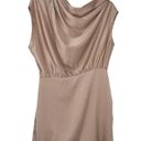 THE SEI DRAPED MINI DRESS IN SHELL WOMENS SIZE M BACHELORETTE PARTY HOMECOMING Pink Size M Photo 1