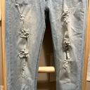 Wax Jean Light Blue Ripped Jeans with Pockets Photo 5