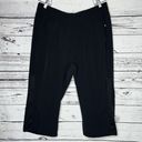 Lane Bryant LIVI Active  Size 18/20 Black - Mesh Side Stripe Athletic Capri Pants Photo 0