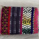 Forever 21  Pink Aztec Print Small Cosmetic Bag Photo 1