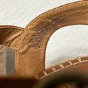 Anthropologie Seychelles Saddle Brown Tan Faux Suede Leather Platform Espadrilles Size 8.5 new Photo 5