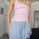 Full Tilt y2k light baby rose pink fitted cotton ribbed cami  Photo 5