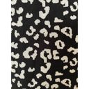 Rebecca Taylor  Leopard Print Sweater Dress Size Small Black and White Sleeveless Photo 8