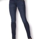 Spanx Dark Wash Side Zip High Waist High Rise Skinny Jeans Women's Size S, 2-4 Photo 0