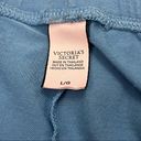 Victoria's Secret Victoria’s Secret Blue Lounge Shorts Stretch Jersey L Photo 3