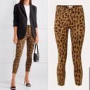 L'Agence L’Agence Margot Leopard Crop Skinny Jeans, Size 25, NWT Photo 1