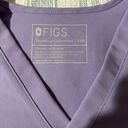 FIGS Lavender Dew Scrub Top Photo 3