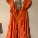 Glam Orange Dress Photo 2