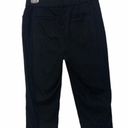 st. john's bay St. John’s Bay Black Crop Capris Size 6 Photo 2