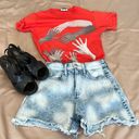 SO  sz 25 distressed cutoff jeans shorts front & back pockets wide belt loops EUC Photo 0