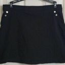 Rafaella  Comfort Black Skort Sz XL Photo 0