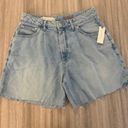 Pilcro NWT  x Anthropologie High Rise Pleated Denim Jean Shorts Size 28 Photo 1