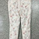 Style & Co  Plus Size Petite White Floral Slim Leg Jeans - Size 14P - High Waist Photo 6