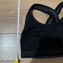 Calvin Klein  Performance Seamless Impact Sports Bra Grey/Black Reversible size x Photo 6