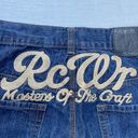 Rocawear Vintage 90s  Embroidered Blue Dark Wash Jeans Photo 4