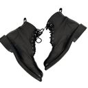 Rag and Bone  Black Leather Wingtip Combat Boots Sz 38.5 Photo 6