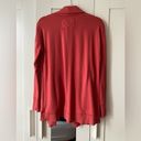 cupio  Womens 2-Way Open Front Coral Knit Cardigan Sweater Wrap, Size M Photo 4