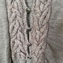 BKE  Boutique Women's Wool Blend Knitted Long Sleeve Cardigan Brown Size Small Photo 5