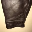 Marc New York  Women’s Dark Brown Leather Faux Trim Jacket Photo 8