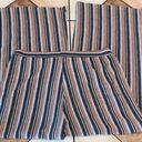 ZARA  trafaluc stretch pants wide legs casual striped Photo 6