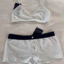 Brandy Melville Blue Heart Set Photo 0