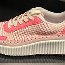 Nicole Miller NEW!  Brita Pink Multicolor Size 7.5 Sneakers Photo 7