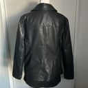 a.n.a New . New Concepts Women’s Vegan Leather Black Moto Jacket Biker Jacket Photo 4