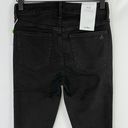 Sam Edelman New  Ruffle Hem High Rise Stiletto Skinny Ankle Jean Black Photo 12