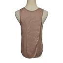 Mulberry Lunya Washable  Silk Split Back Tank Top in Otium Tan Pajamas Lounge Photo 8