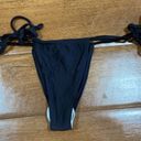 frankie's bikinis Frankie’s x alo black tie bottoms Photo 1