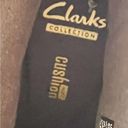 Clarks  Collection Smooth Black Leather Ankle Boot Size 9 Cushion Dress Boots Photo 8