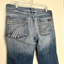 7 For All Mankind Sz 32  Capris Jean Denim Photo 4